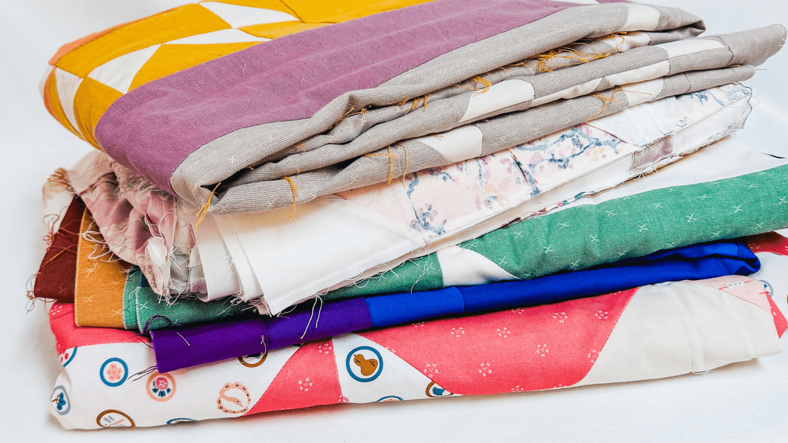 Loslassen, Aufräumen, neu beginnen... Warum es okay ist, Quiltprojekte nicht zu Ende zu bringen. - floydthefox