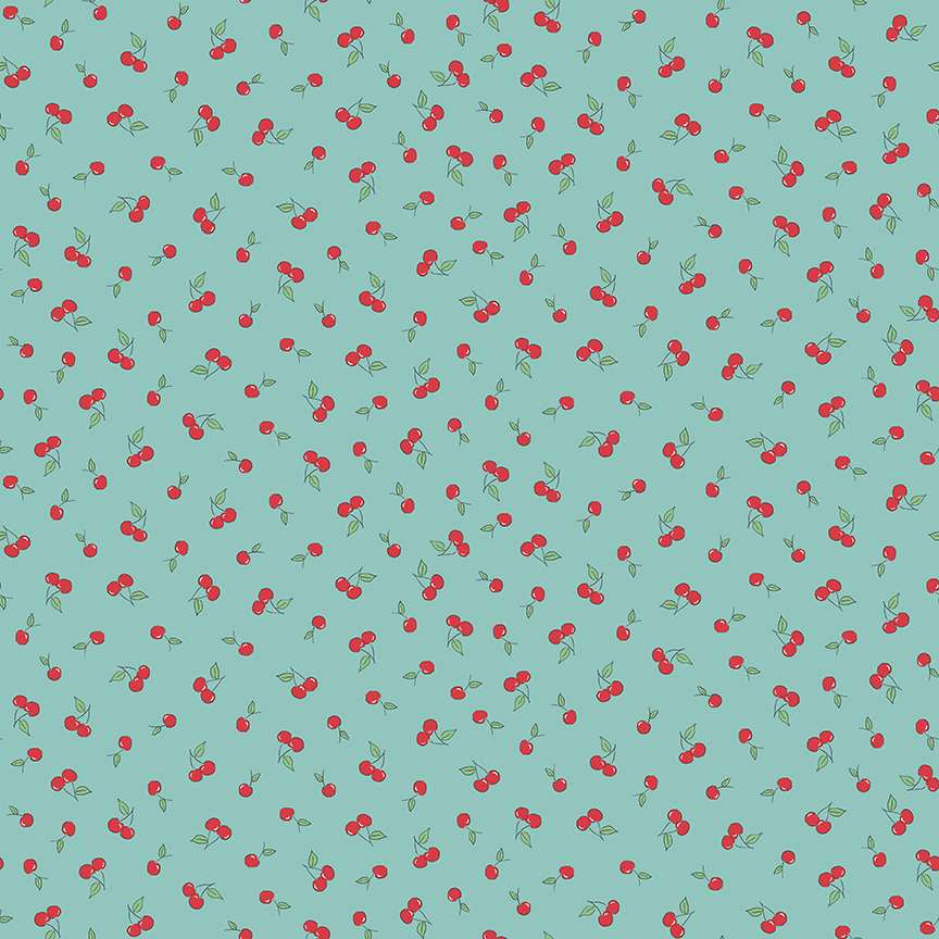 makower uk | afternoon tea | cherry crush teal