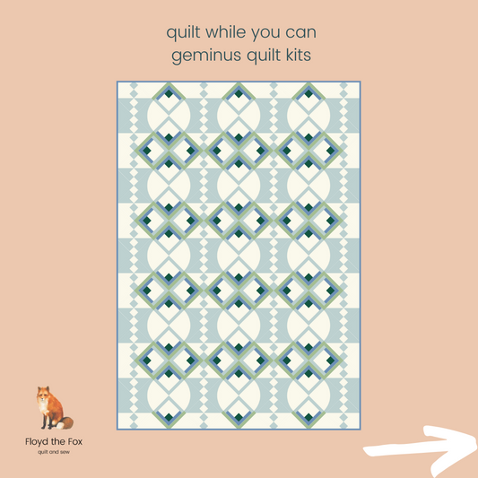 quiltkit | quilt while you can | geminus