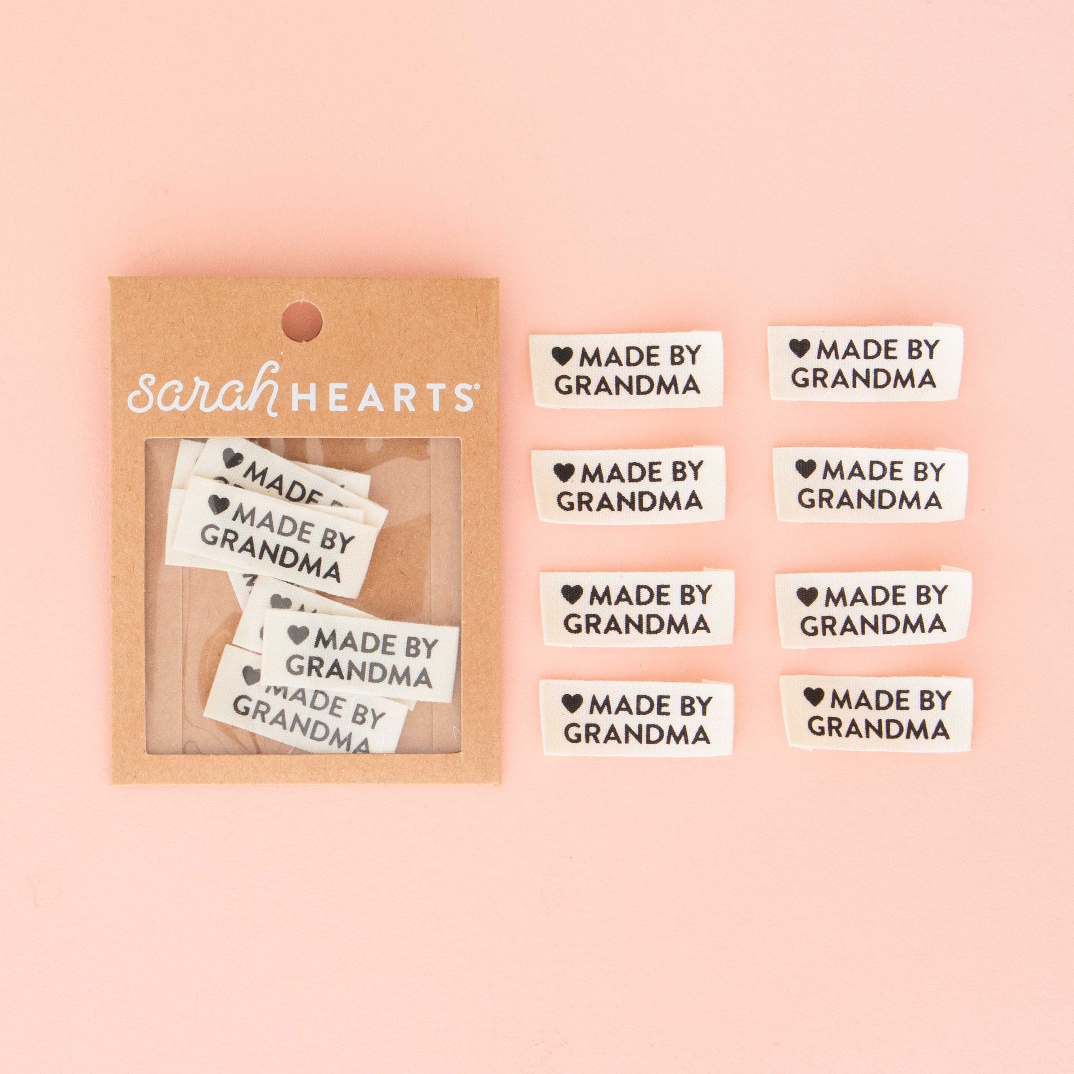 webetiketten | sarah hearts | made by grandma - floydthefox