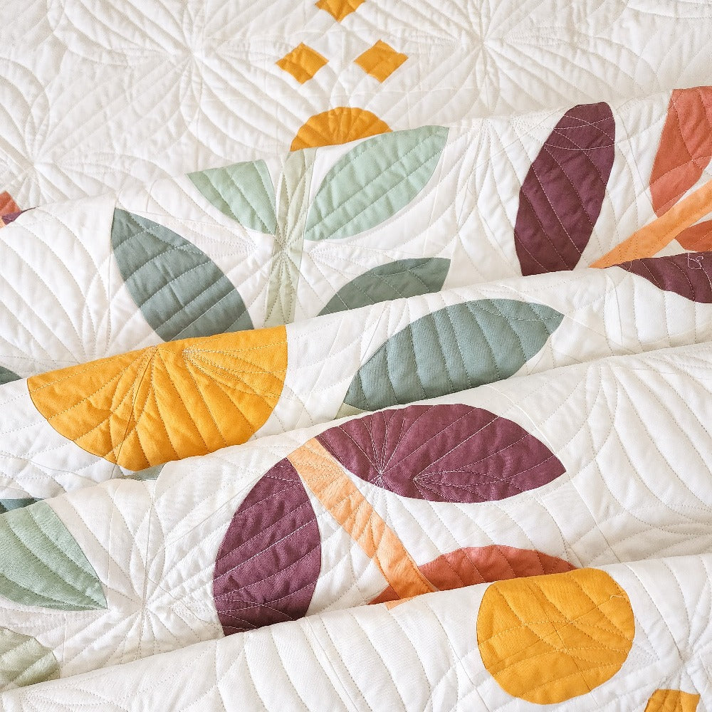 quiltkit | heck.yes.sew.co | florally | cover