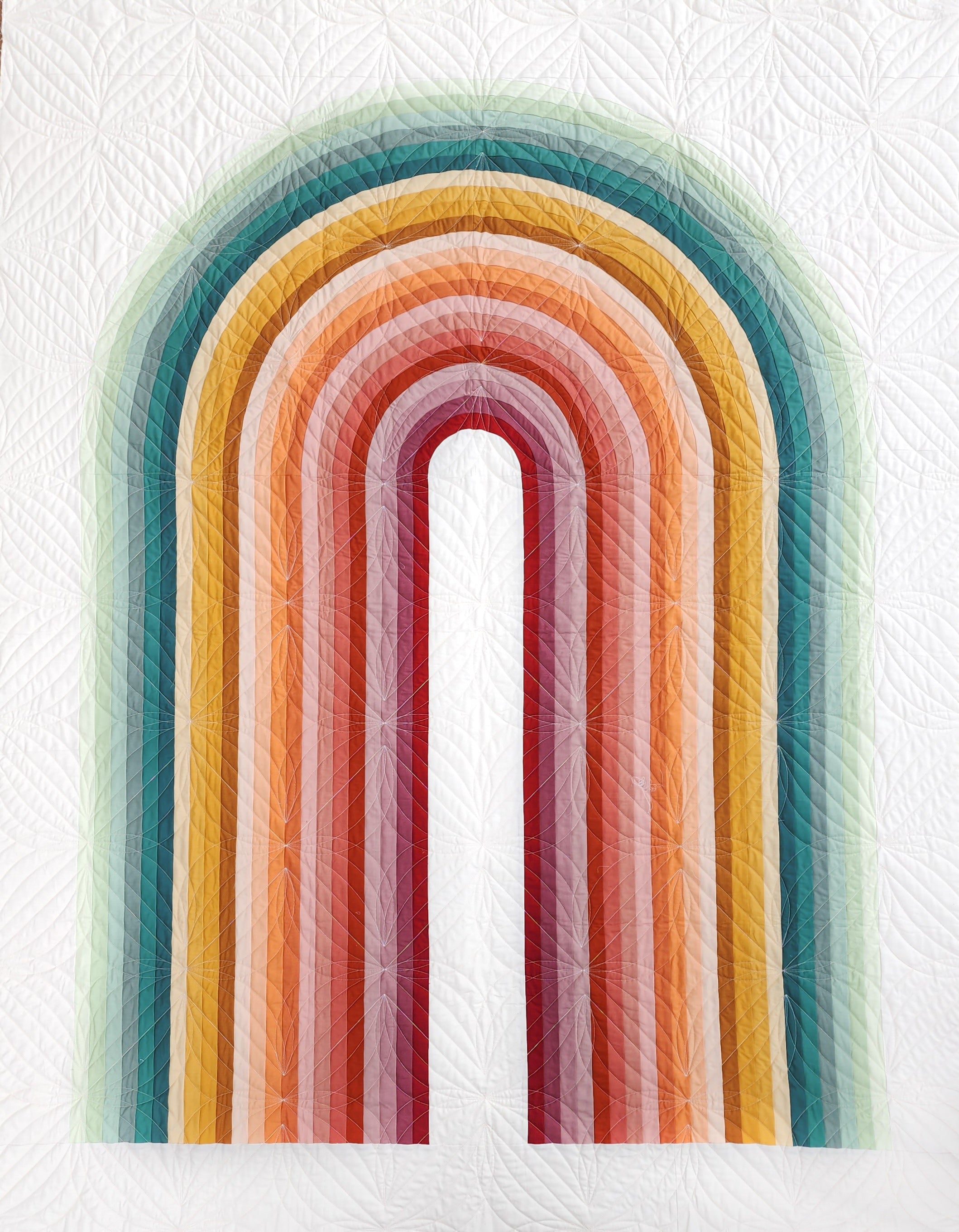 quiltkit | heck.yes.sew.co | rainbow hues | cover versionen