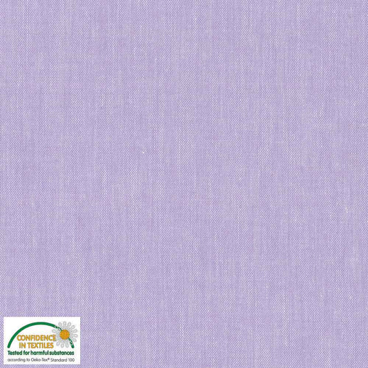 stof fabrics | shot cotton | lavendel