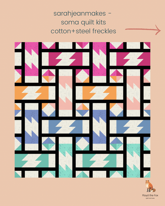 COLOUR YOUR OWN QUILTKIT | sarahjeanmakes | soma quilt