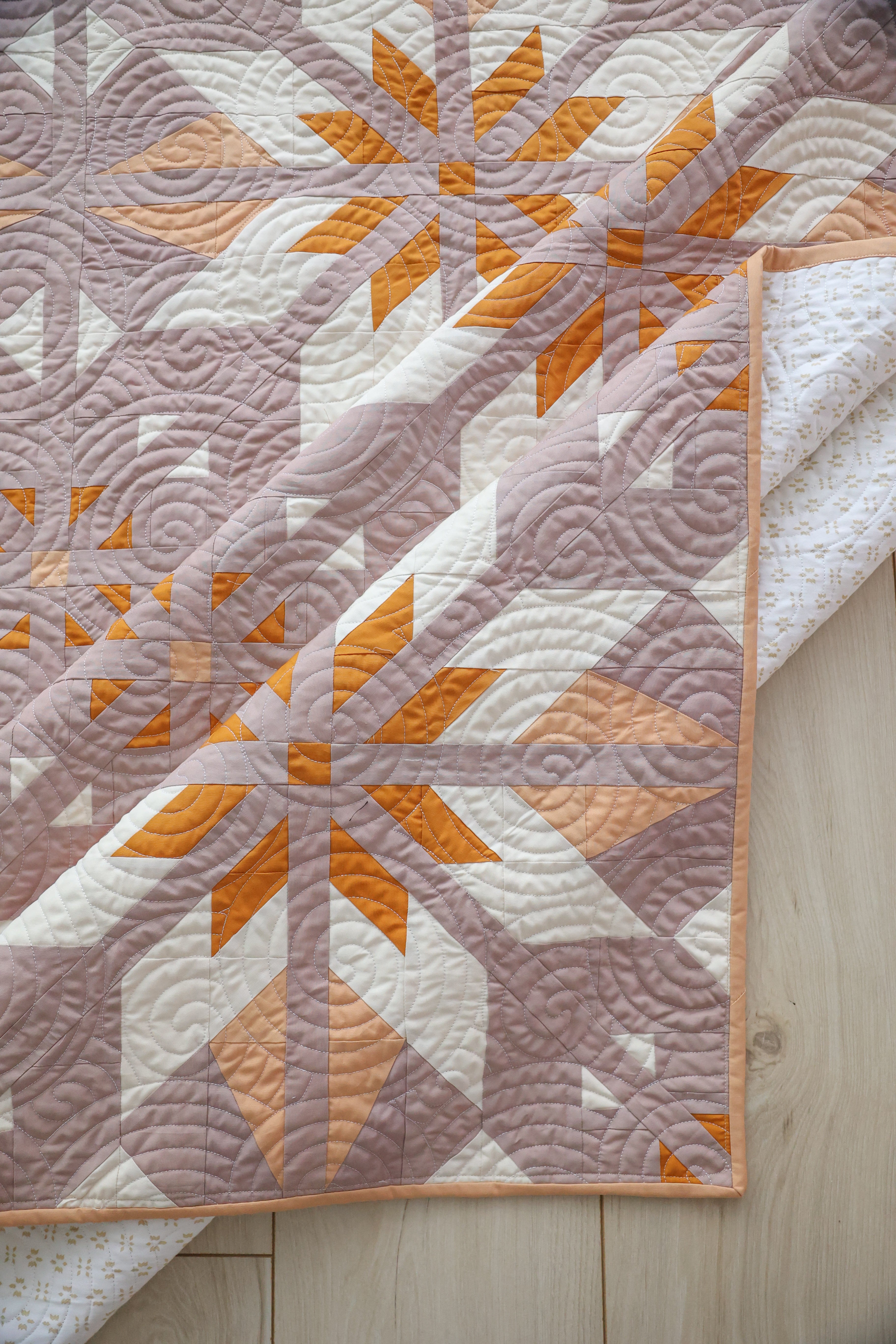 quiltkit | heck.yes.co | sweet creek | throw cover