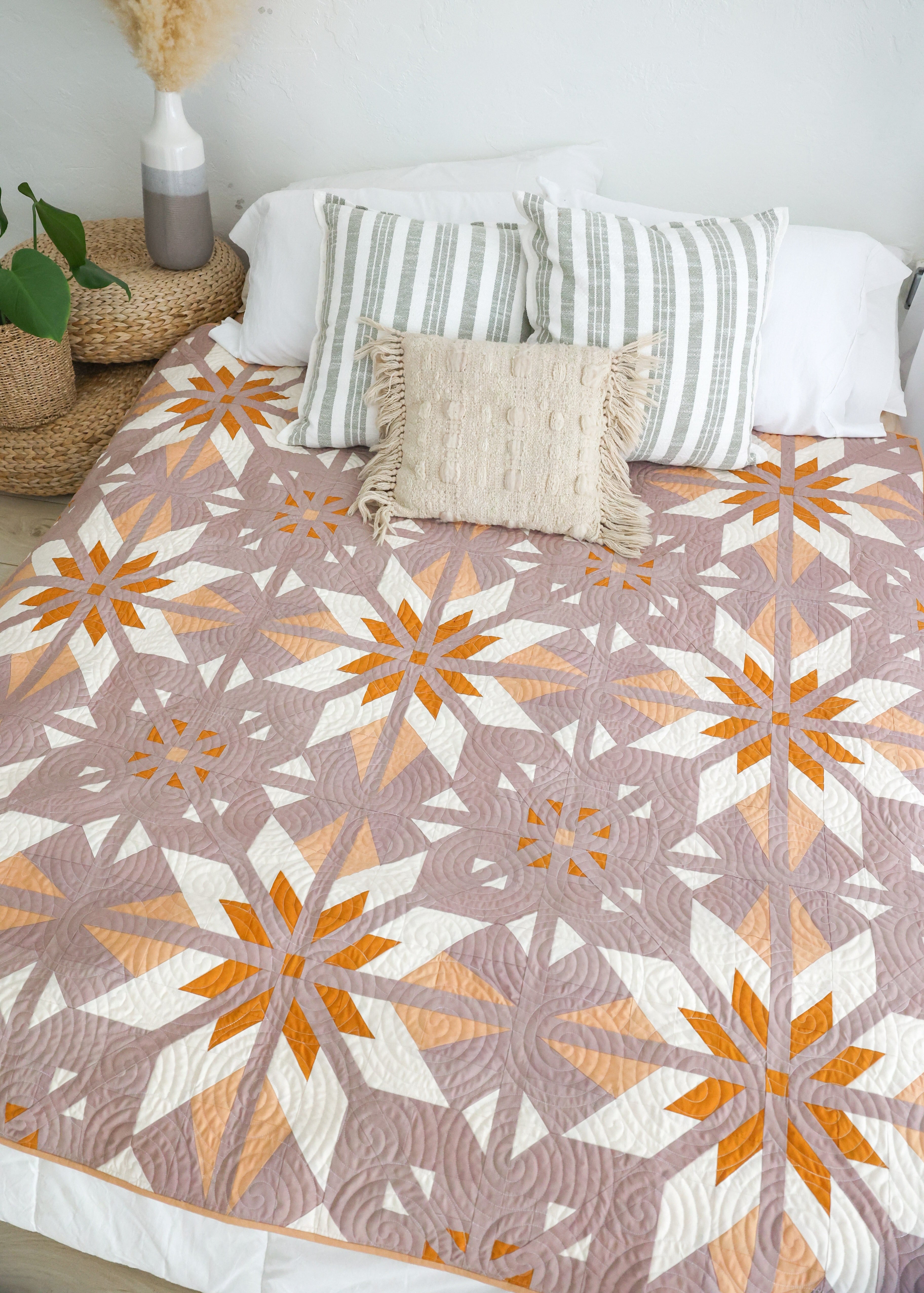 quiltkit | heck.yes.co | sweet creek | throw cover