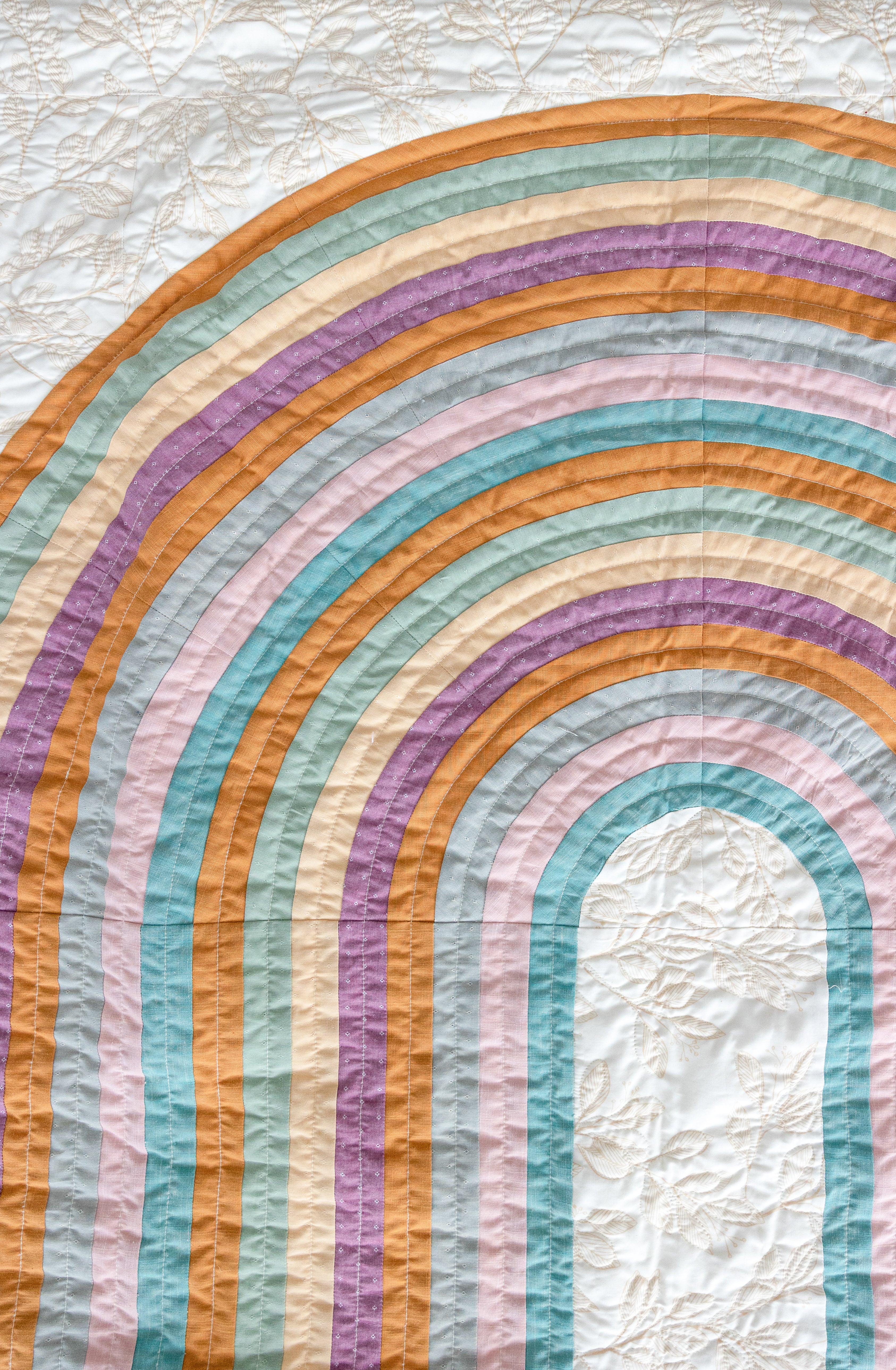 quiltkit | heck.yes.sew.co | rainbow hues | cover versionen