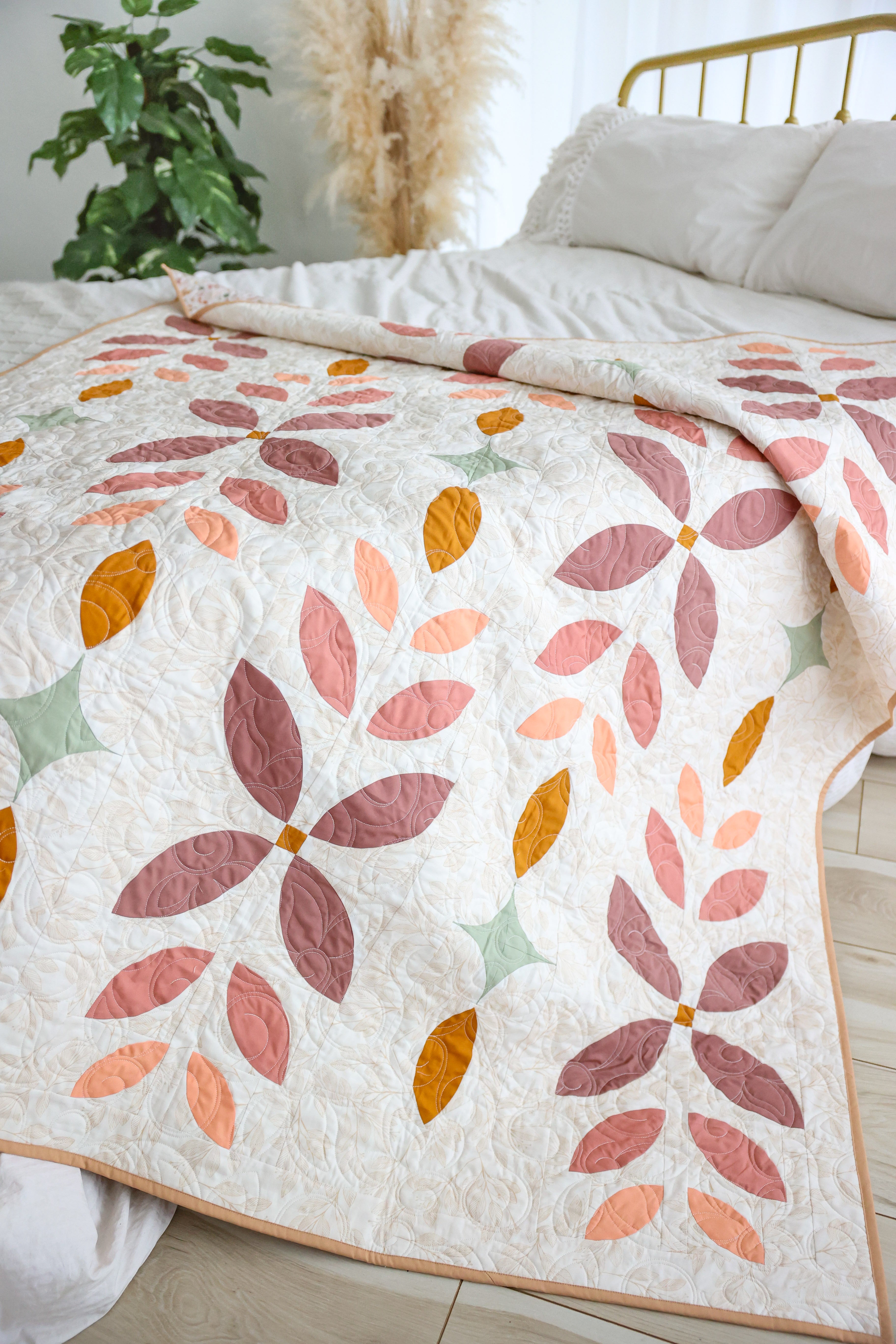 quiltkit | heck.yes.sew.co | flora fields | garden glory