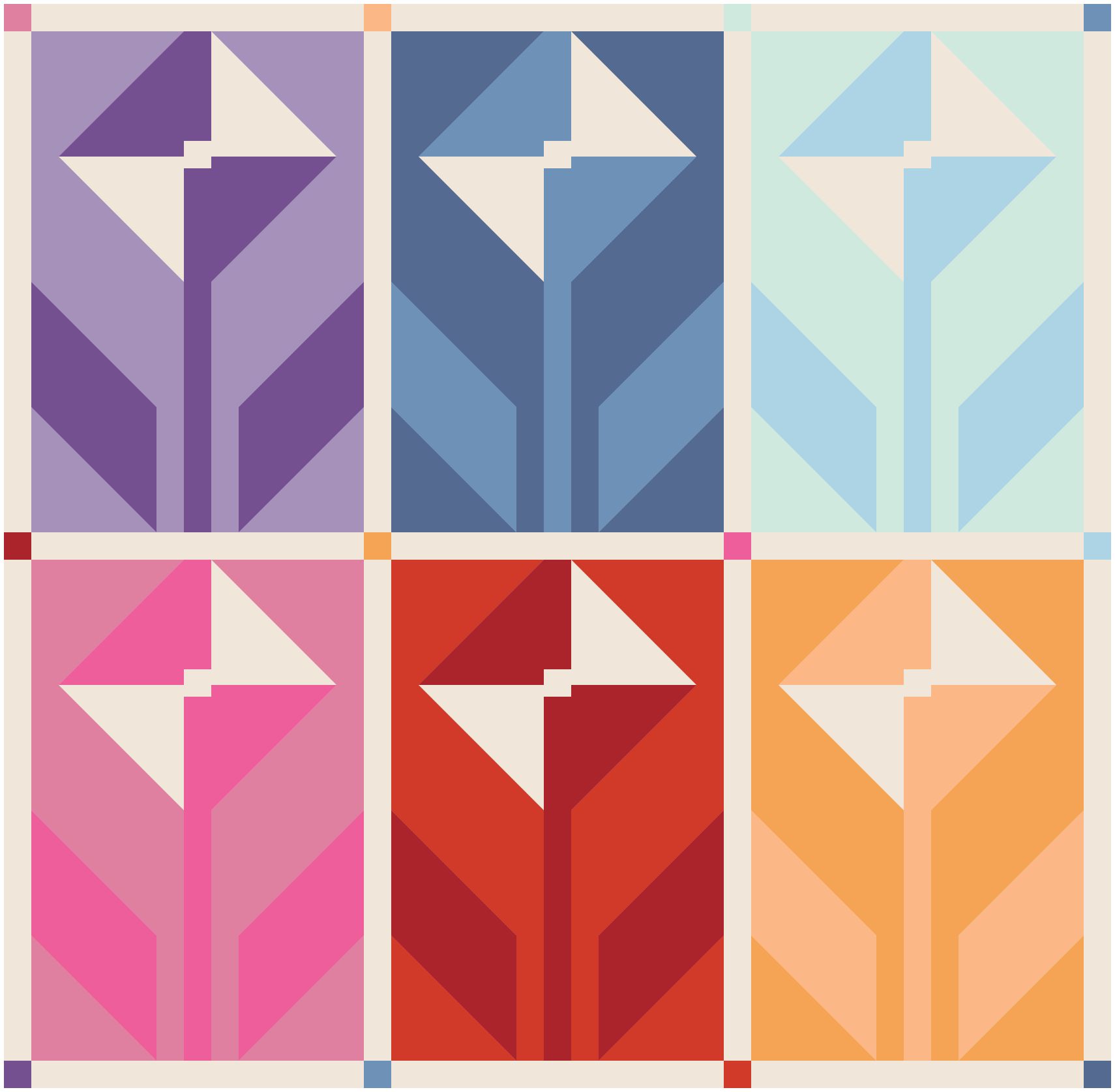 quiltkit | suzy quilts | wildflower pop - floydthefox