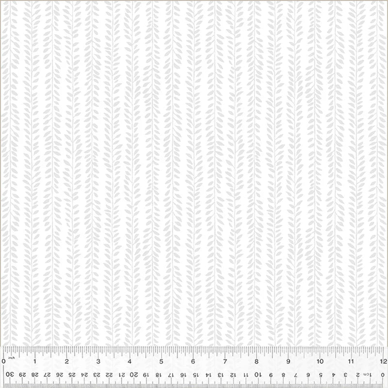 windham fabrics | frosting | white on white | garden rows