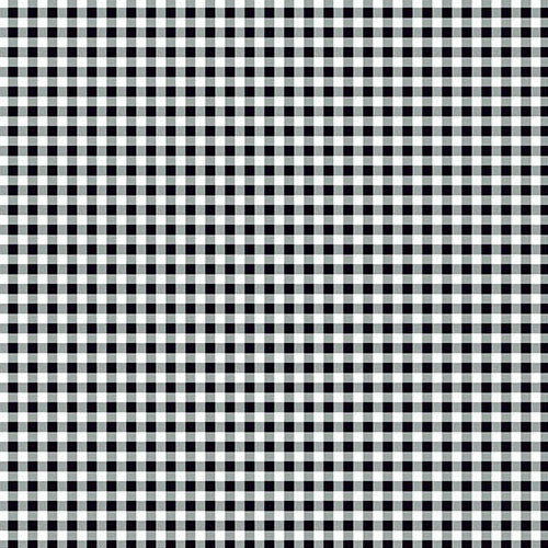 andover | patchworkstoff | ghostly garden | bitty gingham black