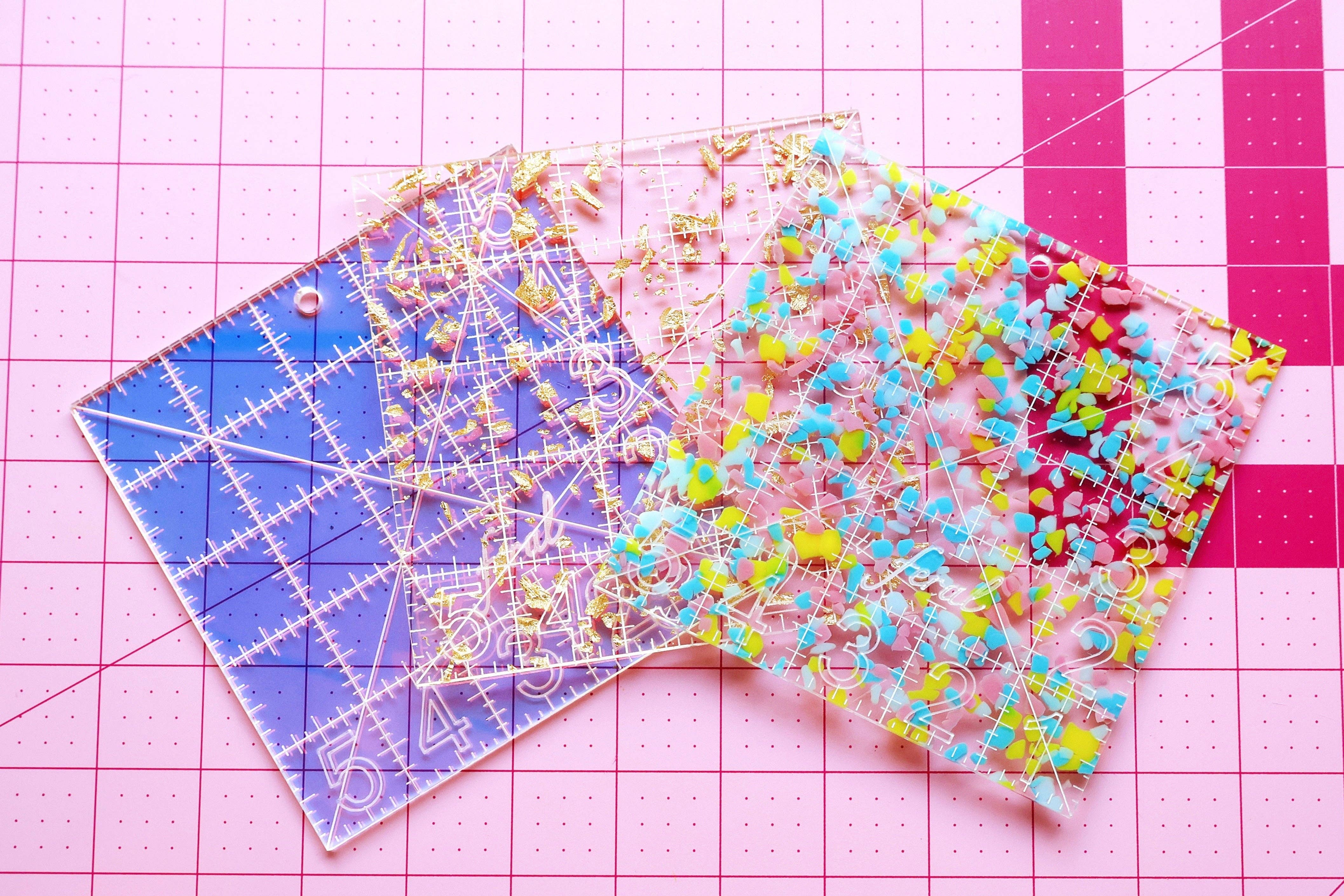 quiltlineal | feral notions | charm square ruler