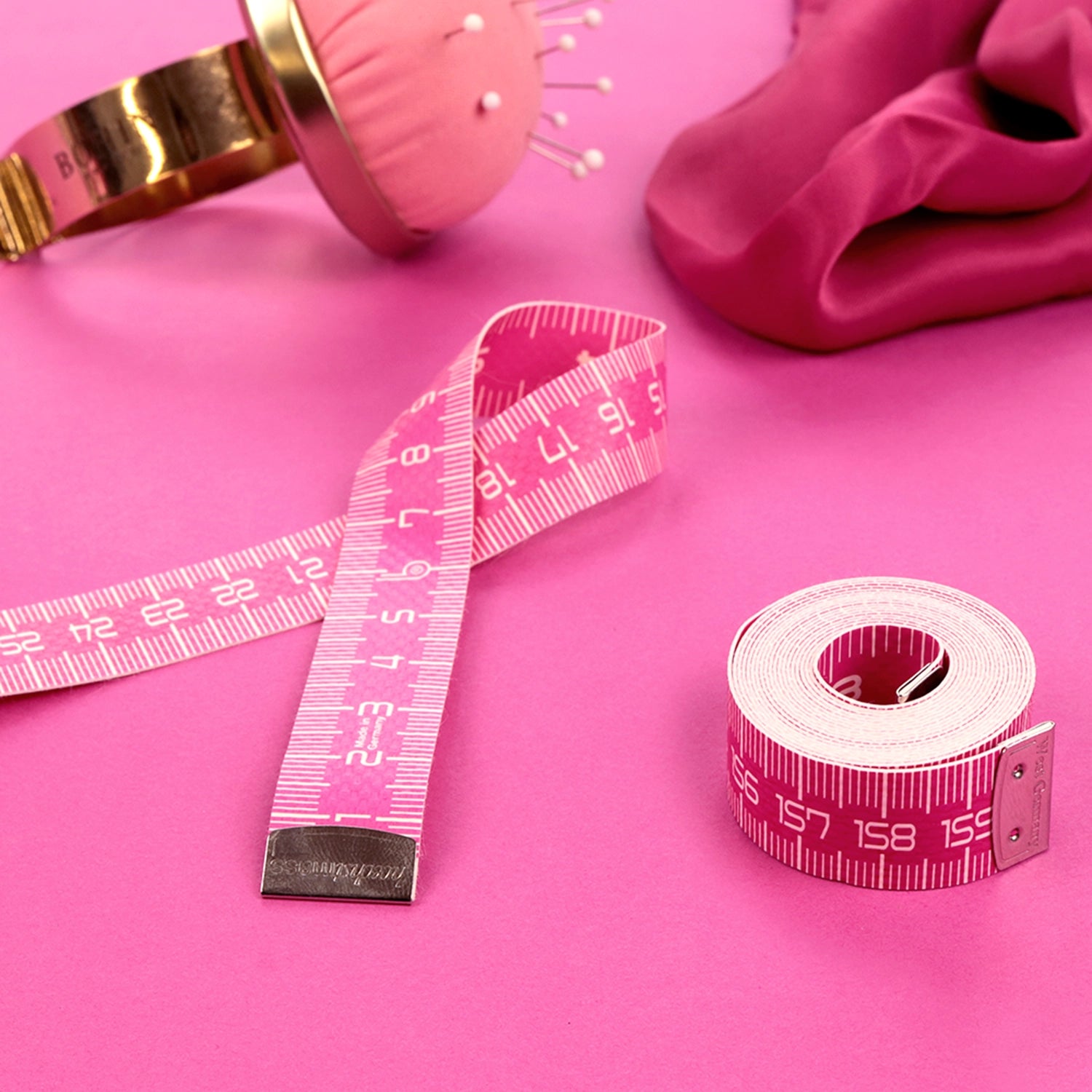 bohin | maßband | pink october