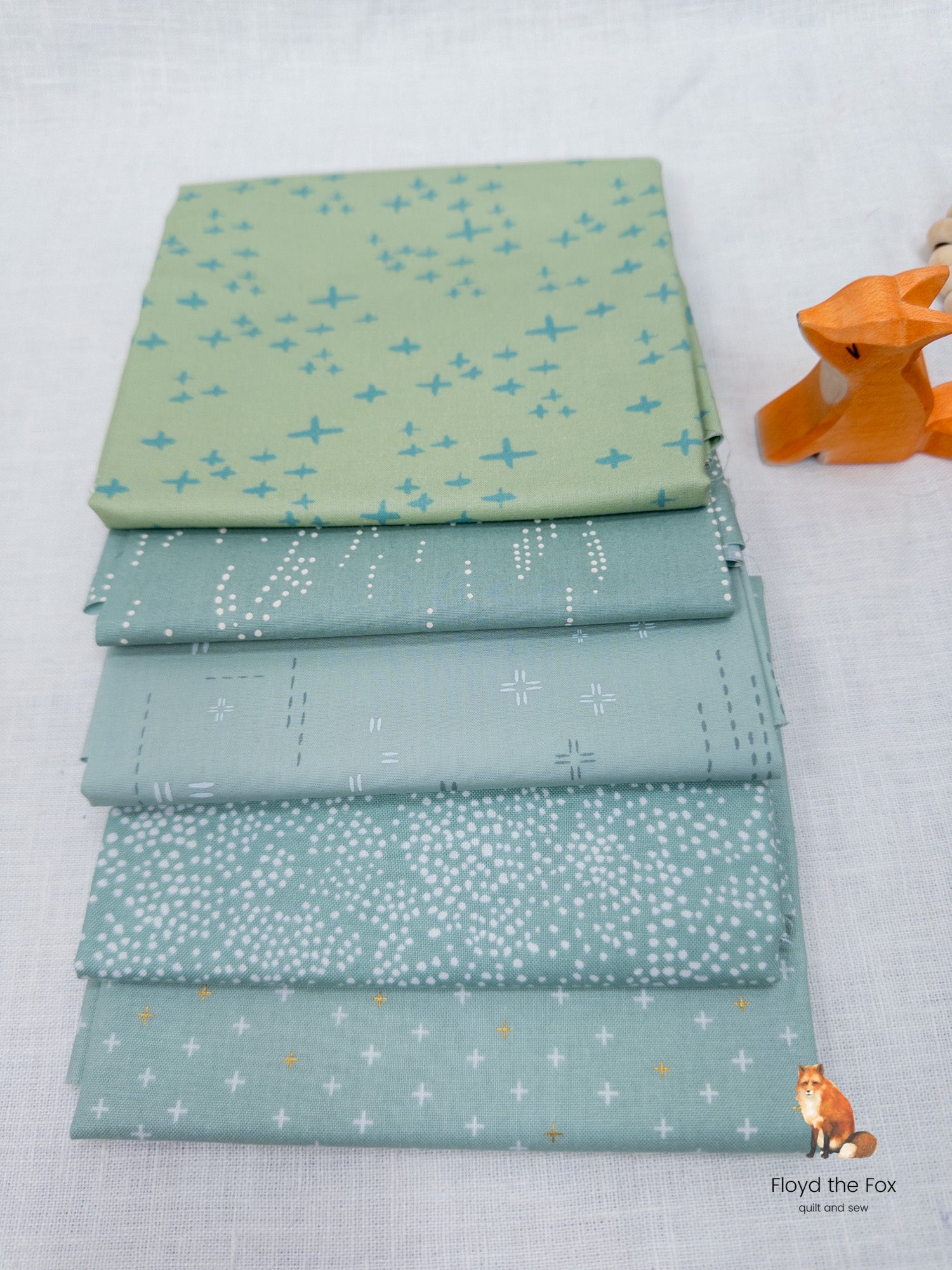 stoffpaket | monochrome | mint harmony