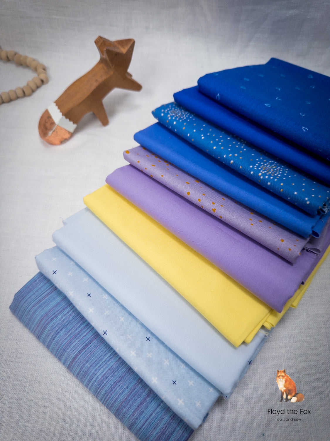 fabric bundle | lavender lemonade | 10