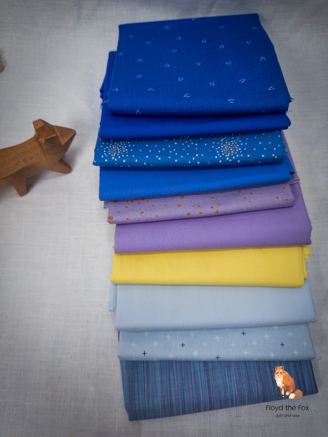 fabric bundle | lavender lemonade | 10