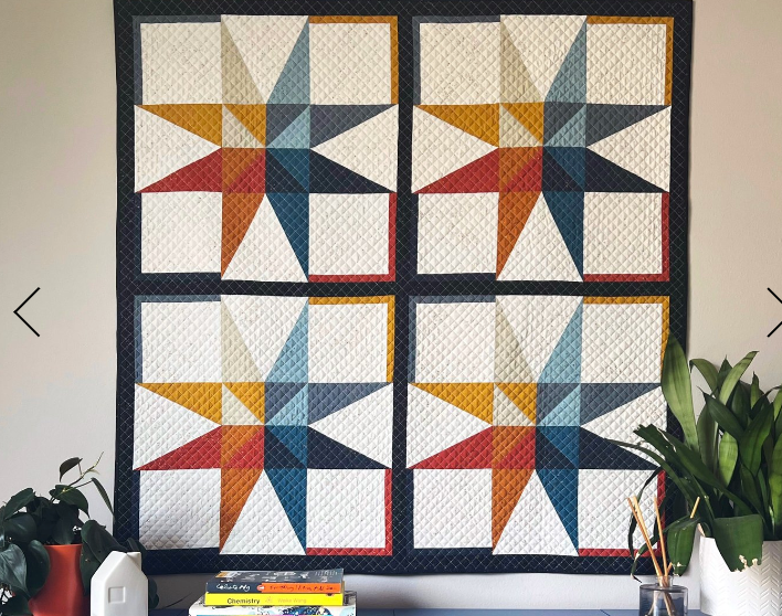 quiltkit | quilty architect | bonfire sparks - floydthefox