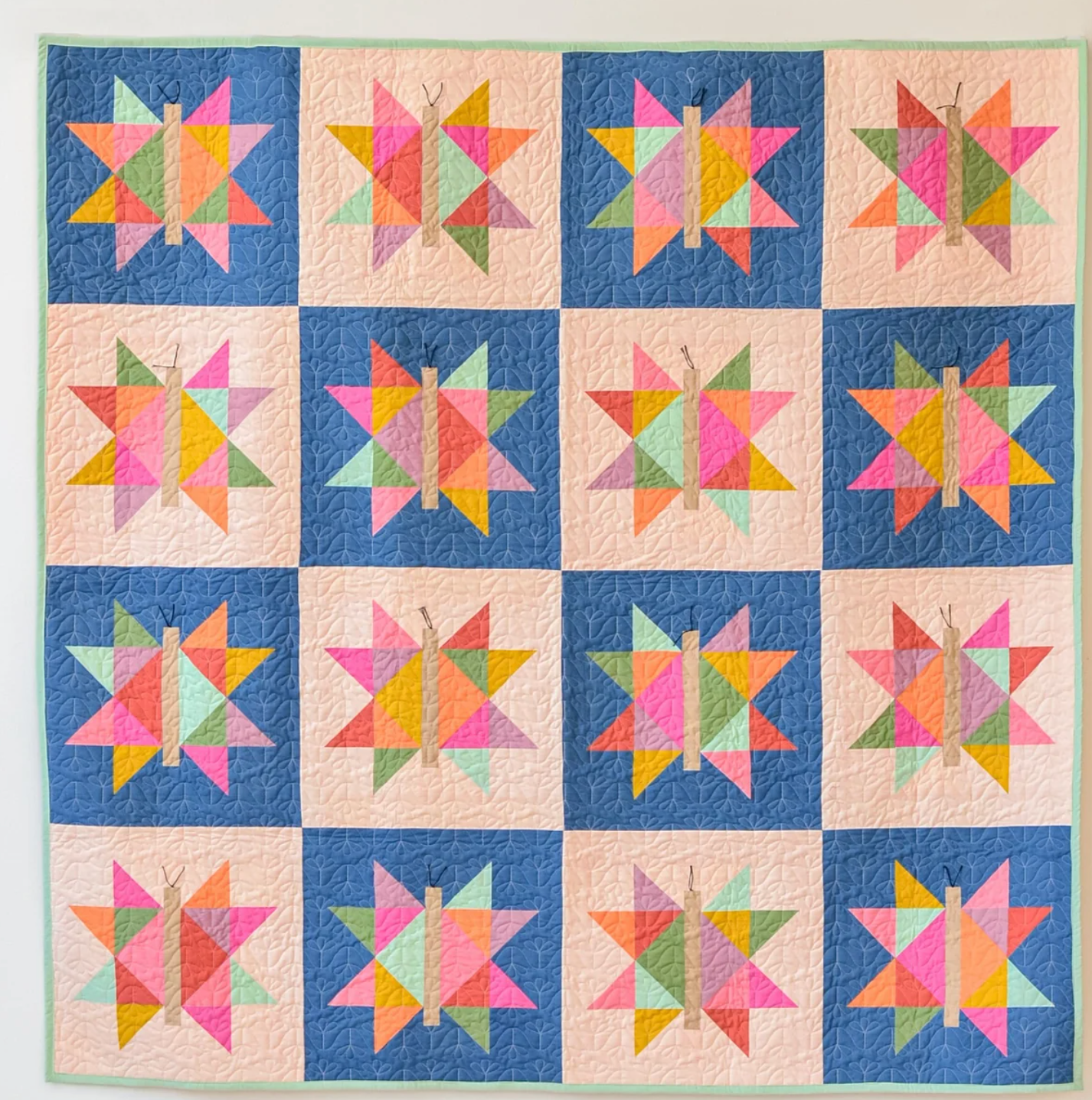 quiltkit | kindred quilt co | flitter critter quilt - floydthefox
