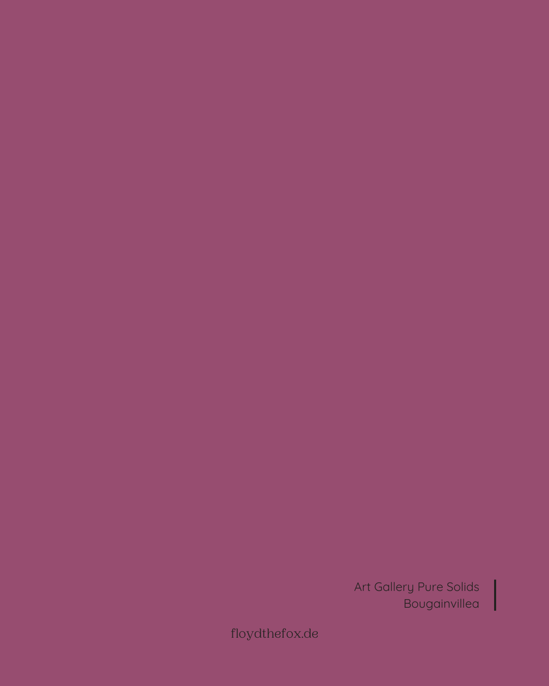 bougainvillea | art gallery PURE solids - floydthefox