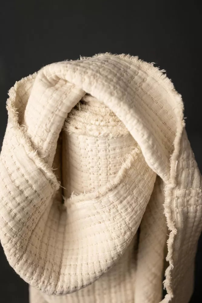 merchant&mills | soft stitch jaquard | ecru