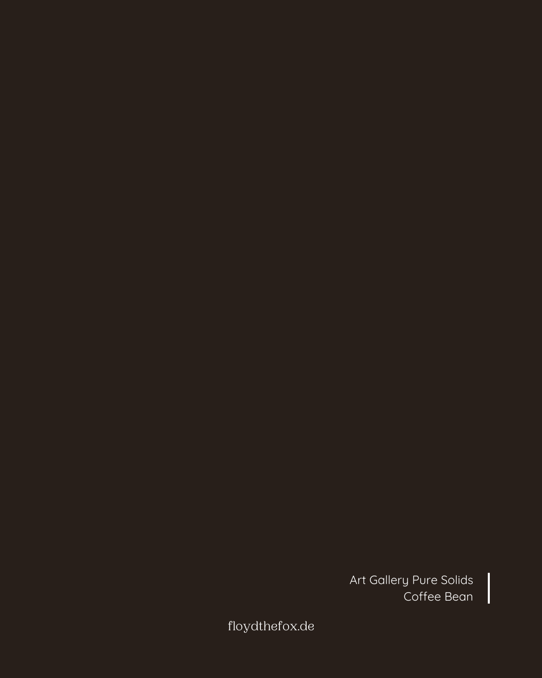 coffee bean | art gallery PURE solids - floydthefox