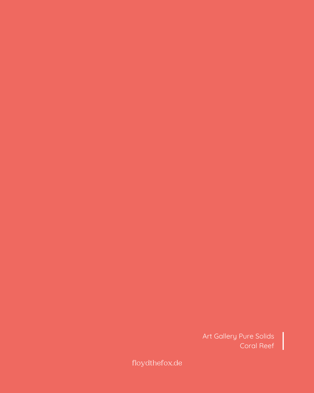 coral reef | art gallery PURE solids - floydthefox