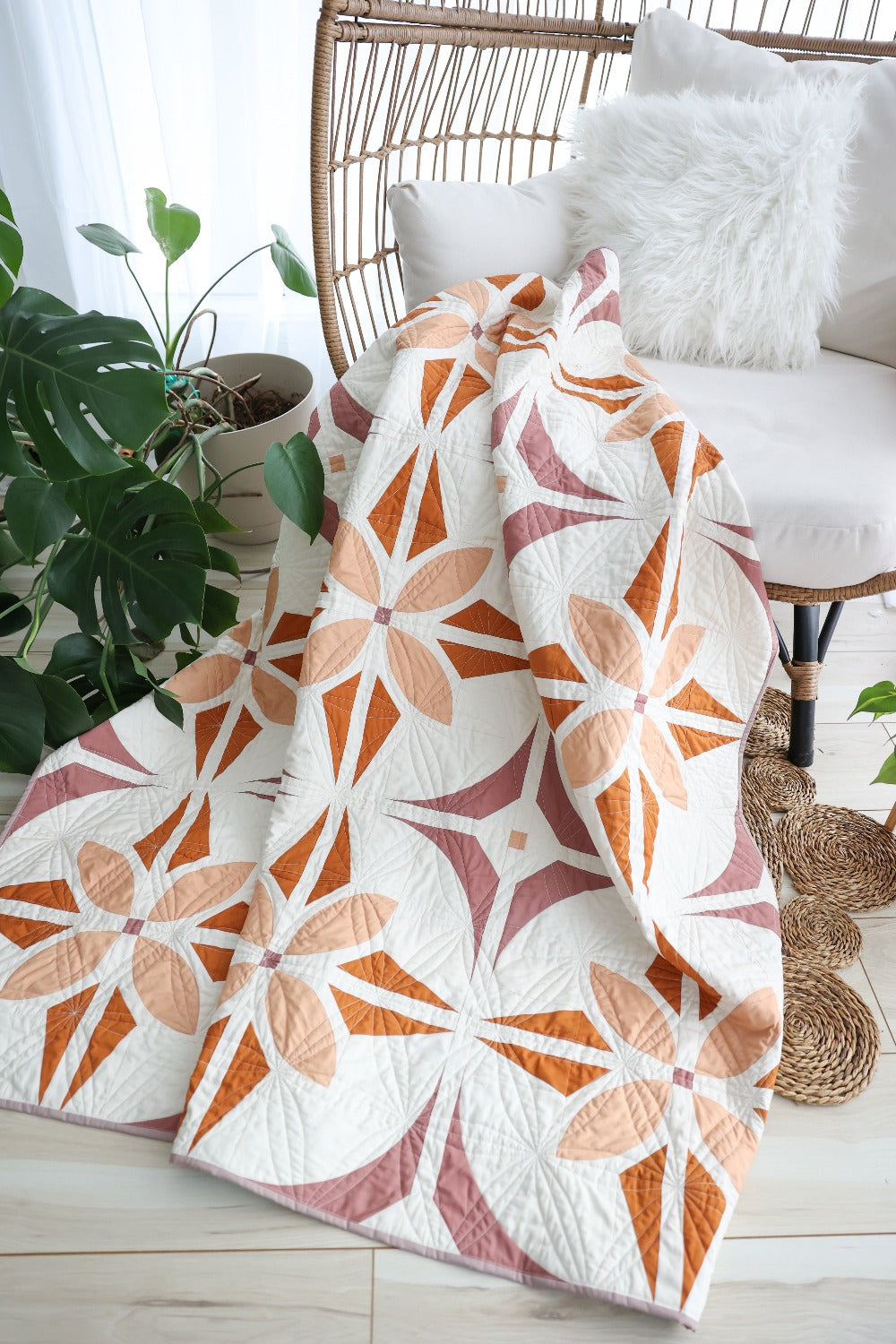 quiltkit | heck.yes.sew.co | bloom and glow | agf pure solids versionen