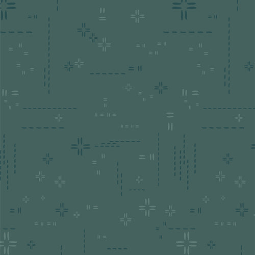art gallery fabrics | decostitch elements | winter spruce - floydthefox