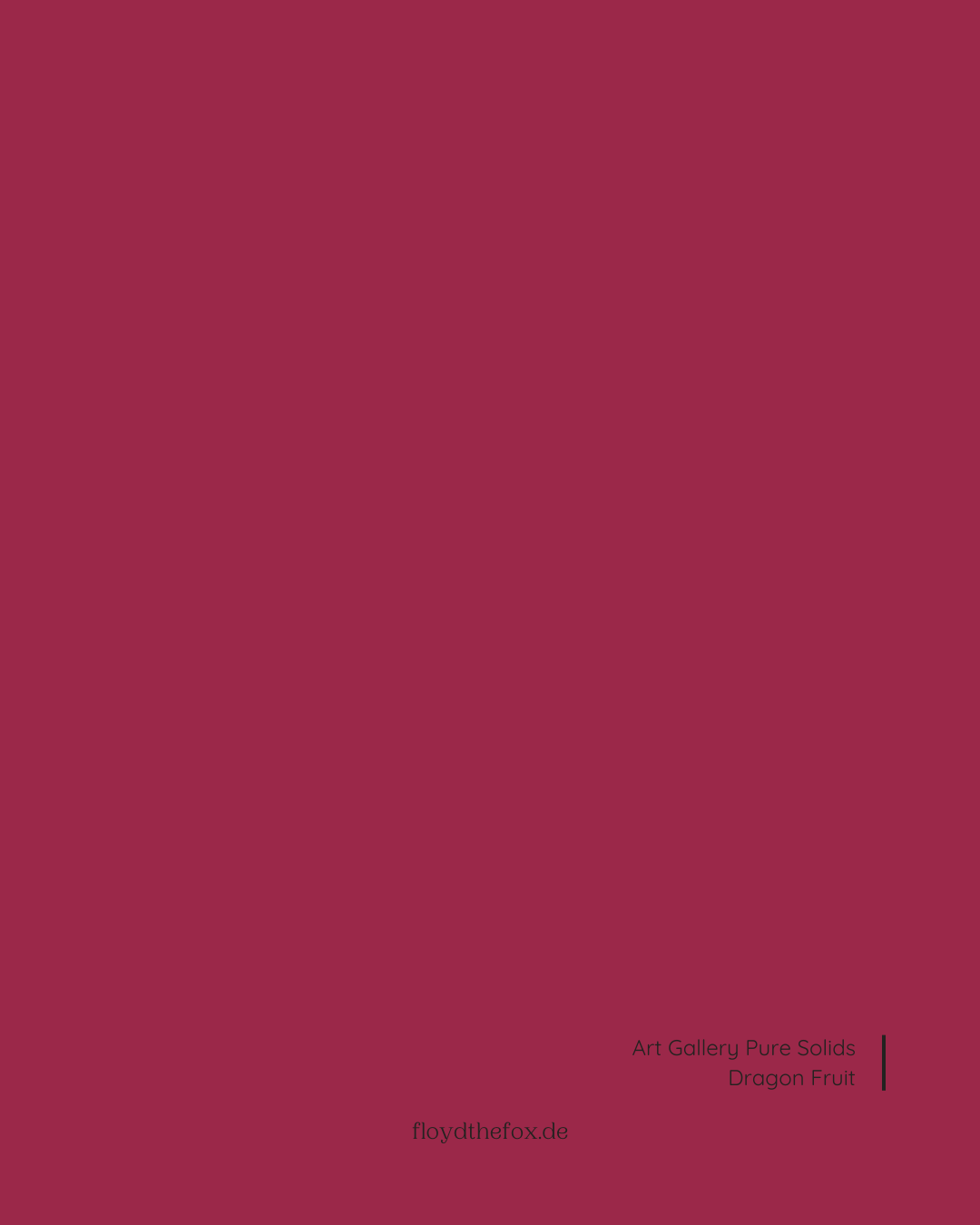 dragon fruit | art gallery PURE solids - floydthefox