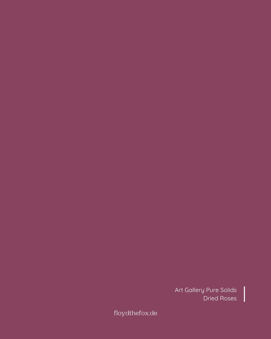 dried roses | art gallery PURE solids - floydthefox