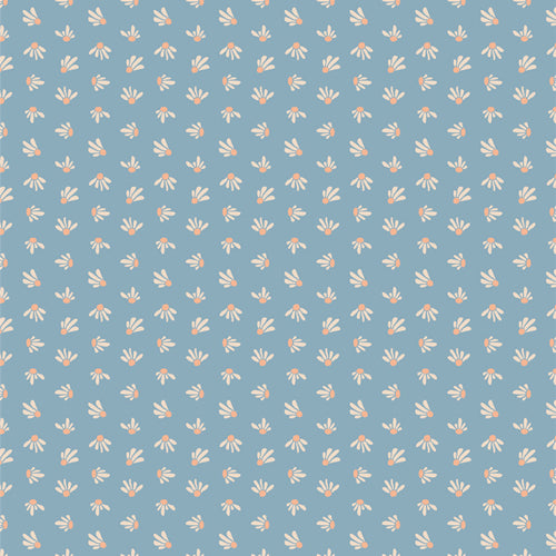 art gallery fabrics | evolve | coneflower cerulean - floydthefox