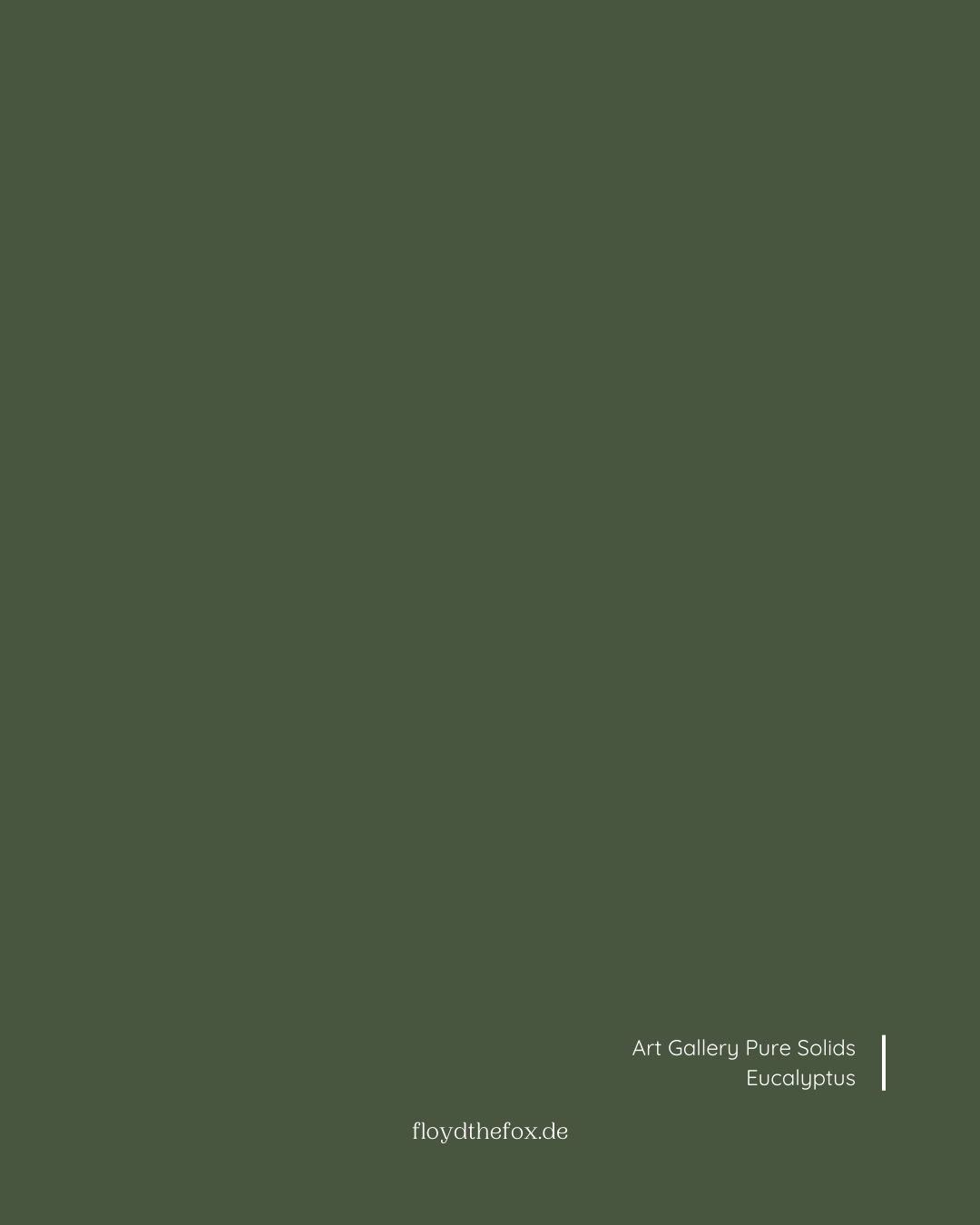 eucalyptus | art gallery PURE solids - floydthefox