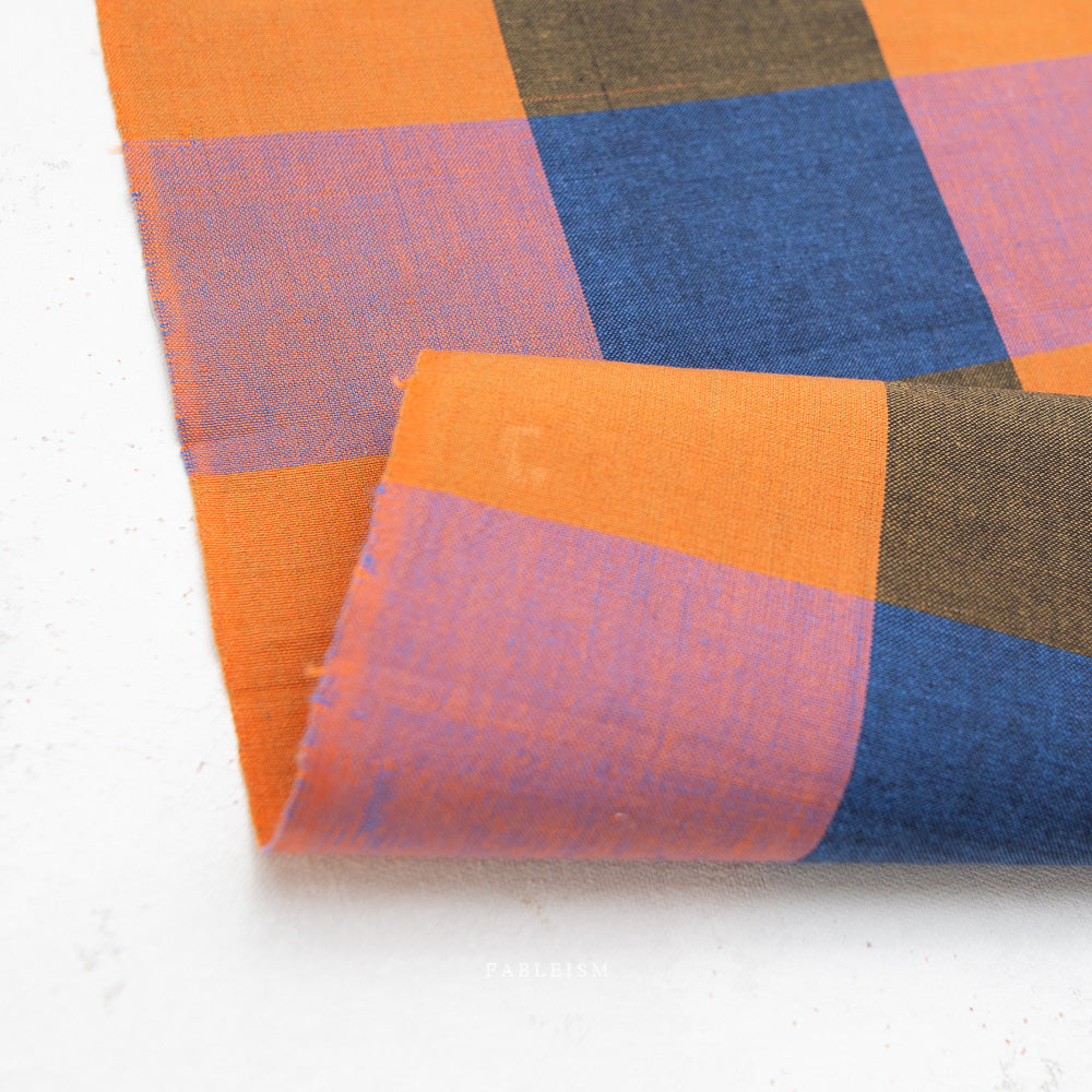 fableism supply co. | patchwork fabric | fine & dandy | happy checkers in suit