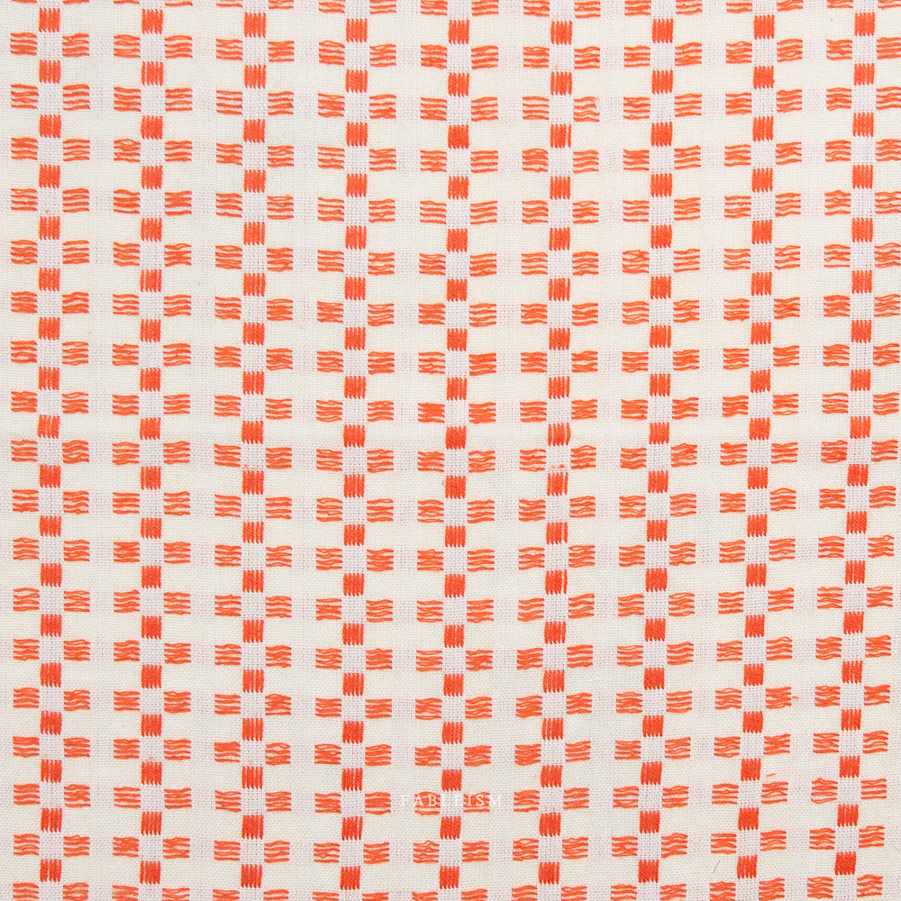 fableism supply co. | patchwork fabric | fine & dandy | basket weave in picnic