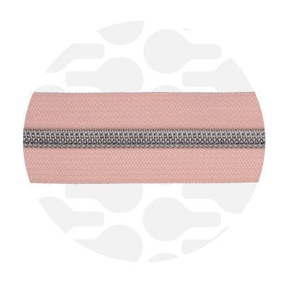 zipper zoo | endlos-reißverschluss | frosted peach