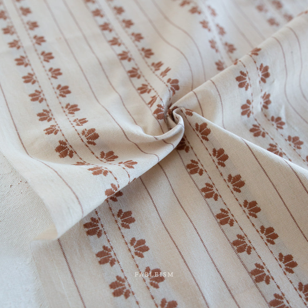 fableism | golden hour | deco stripe in umber