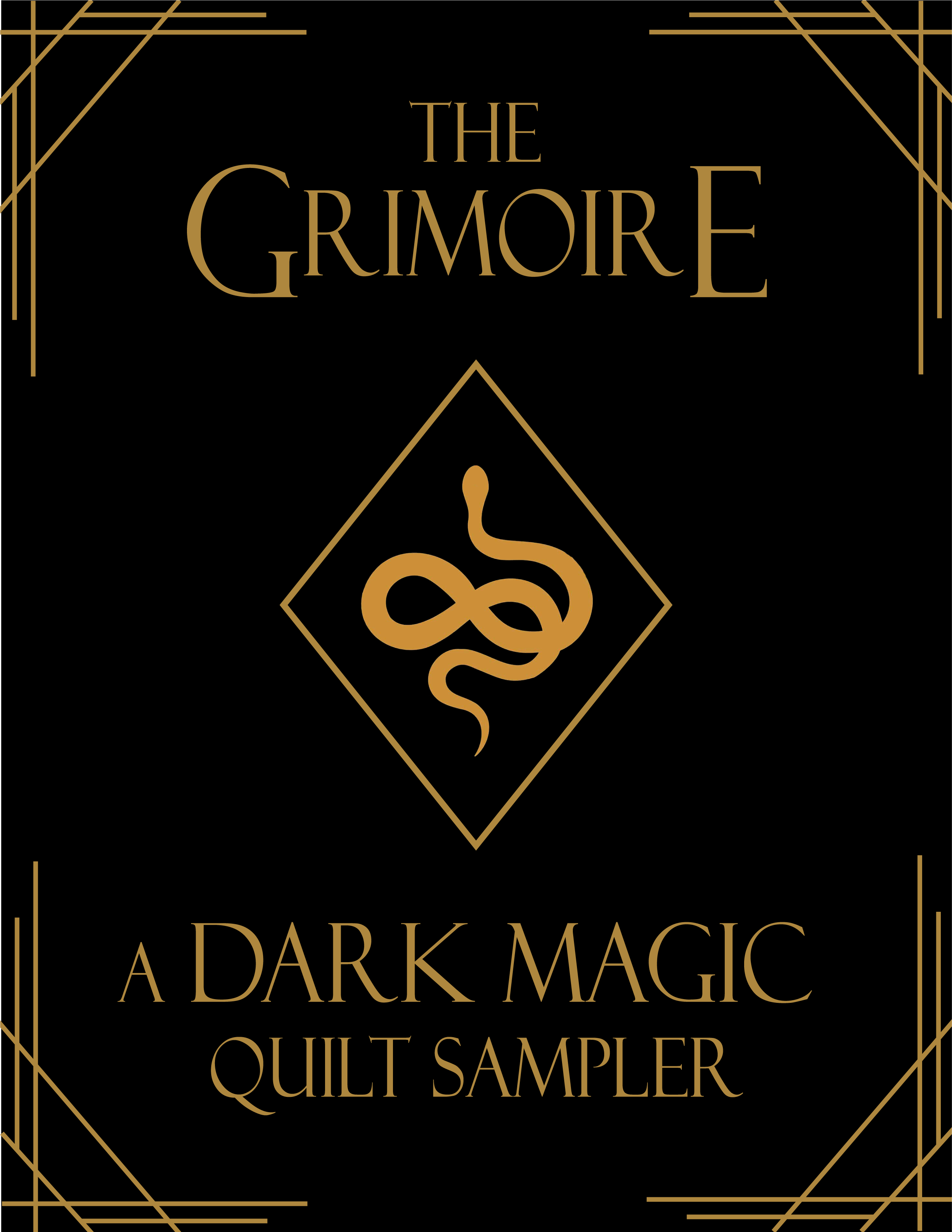 quiltkit | gingerly quilt co | the grimoire