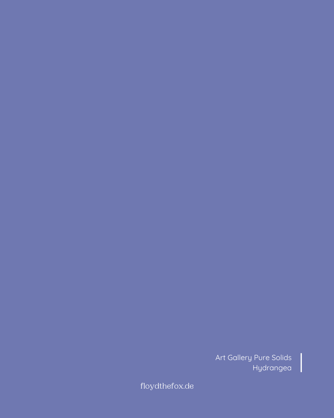 hydrangea | art gallery PURE solids - floydthefox