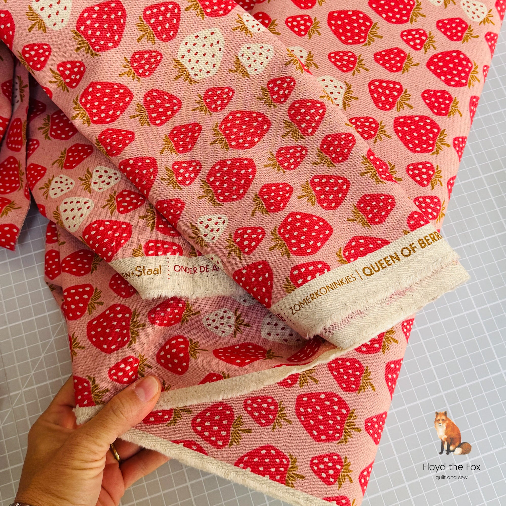cotton+steel | canvas | under the apple tree | queen of berries | queens red