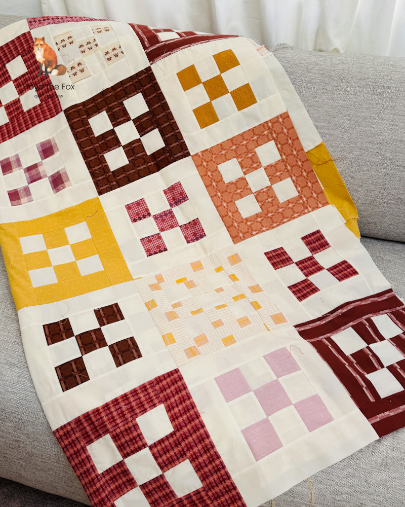 quiltkit | scandiquilts | old cabin | golden hour - floydthefox
