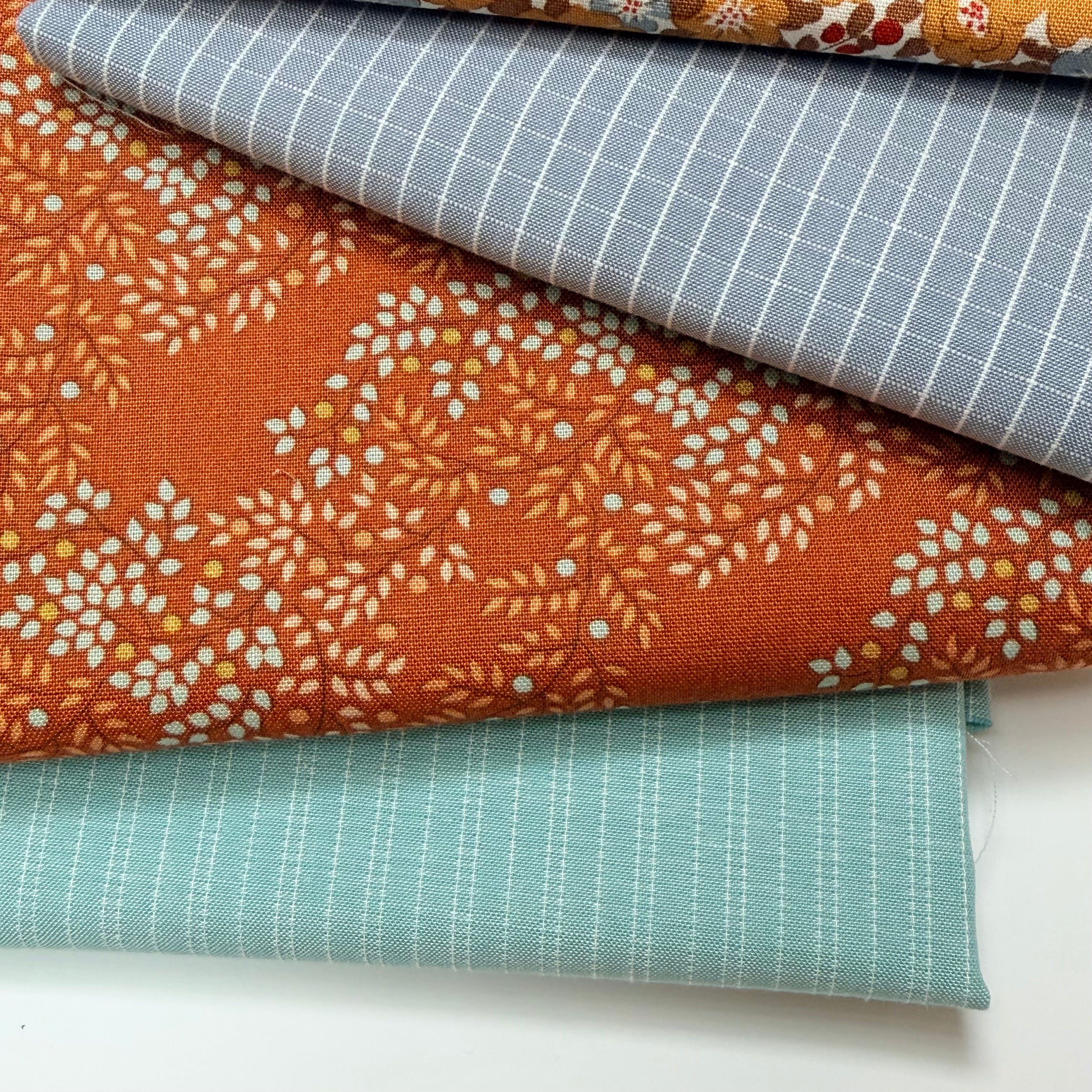 tilda | wovens | creating memories | seamstripe teal