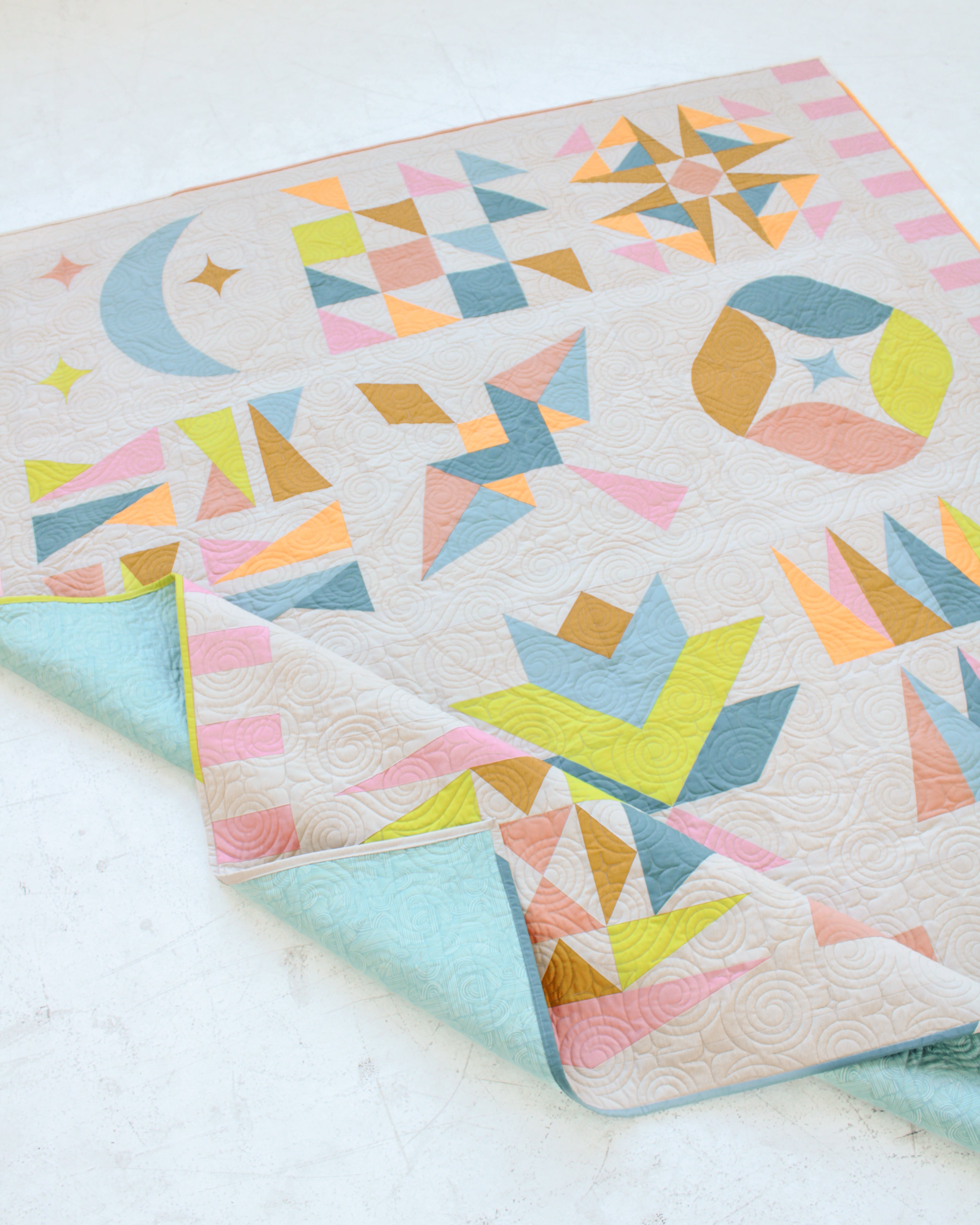 quiltkit | eudaimonia studio | hand+soul bom 2026 | celestial desert