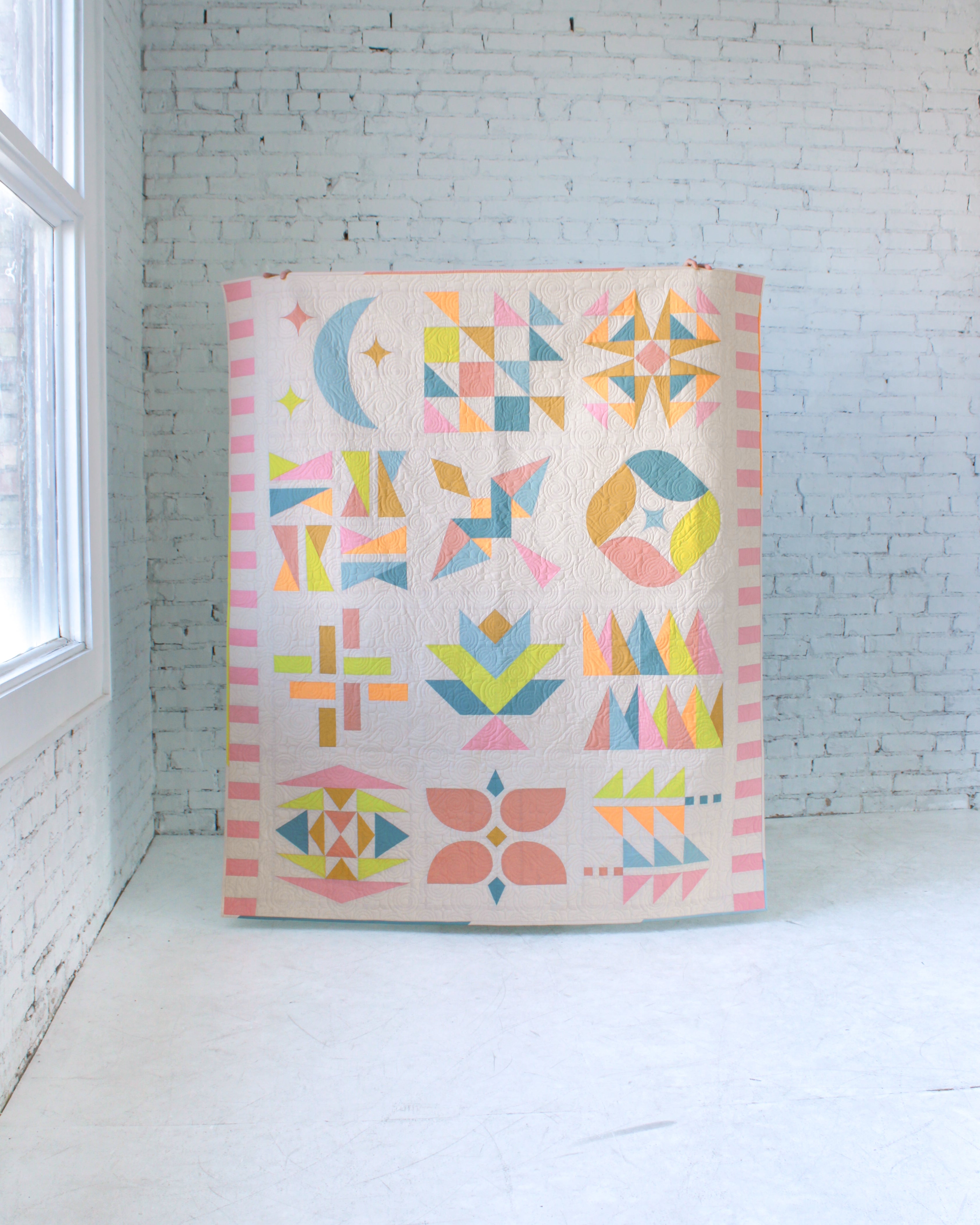 quiltkit | eudaimonia studio | hand+soul bom 2026 | celestial desert
