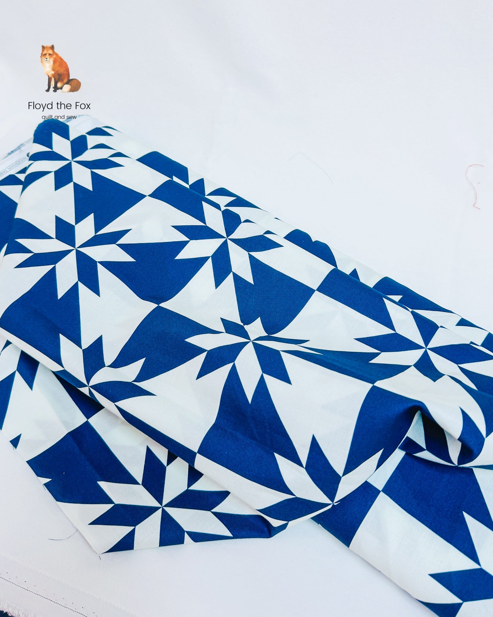 windham fabrics | perfect points | hunter star | indigo - floydthefox