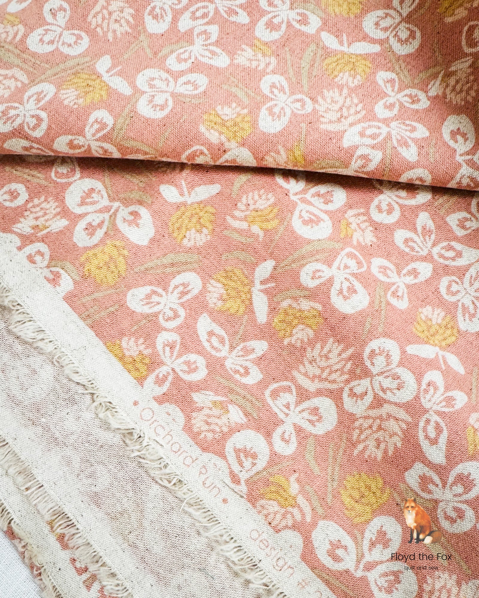 canvas | robert kaufman | noodlehead | orchard run | blush bloom