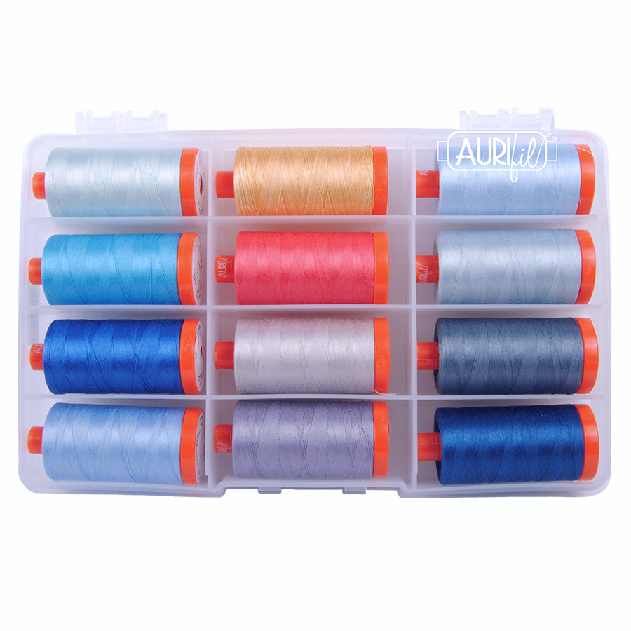 nić do szycia | aurifil | sky 50wt box