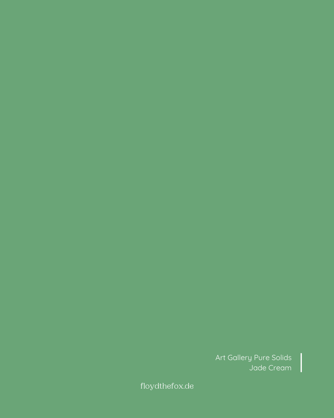 jade cream | art gallery PURE solids - floydthefox