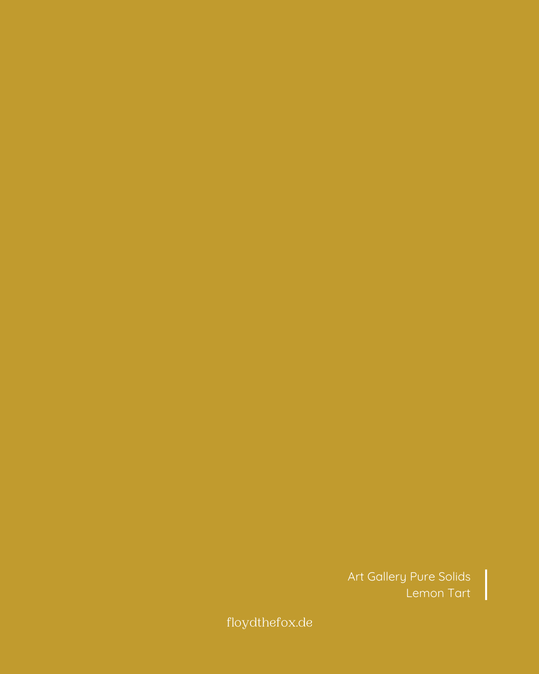 lemon tart | art gallery PURE solids - floydthefox