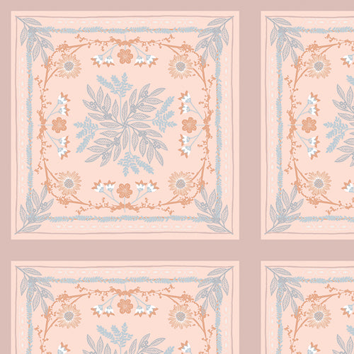 art gallery fabrics | mindscape | seaside tiles blush - floydthefox