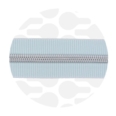 zipper zoo | endless zipper | striped minty